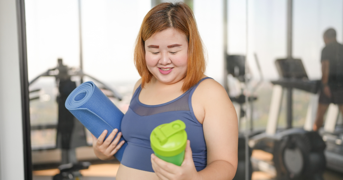 女性とプロテイン